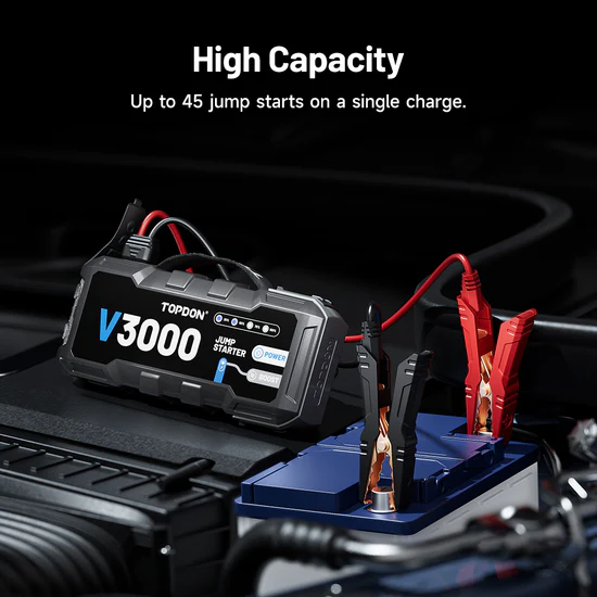Démarreur haute performance V3000 Topdon 3