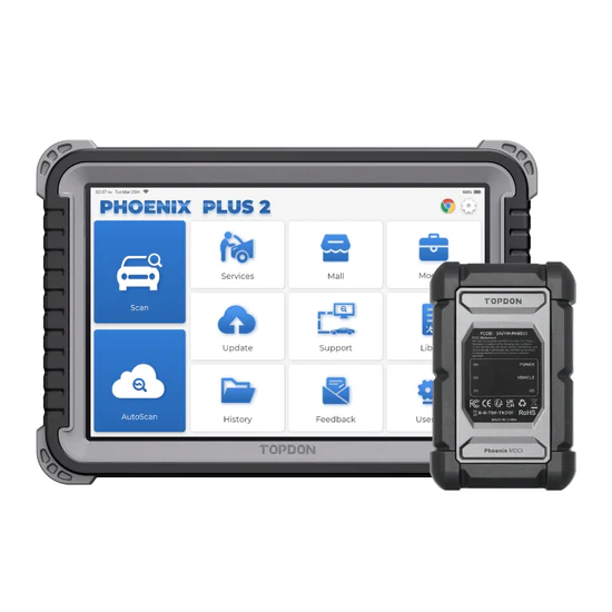 valise diagnostic auto topdon